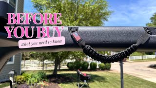 Ford Bronco Roll Bar Grab Handles Review – Paracord Grips for 2-Door & 4-Door #BroncoMods