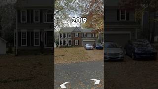 A House Through Time: 2007 to 2025 #beforeandafter #lostintime #thenandnow
