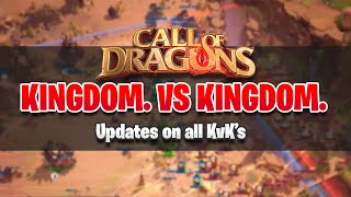 ALL G2 SoS KvK ZONE 2 WAR RECAPS! [Day 1] | Call of Dragons