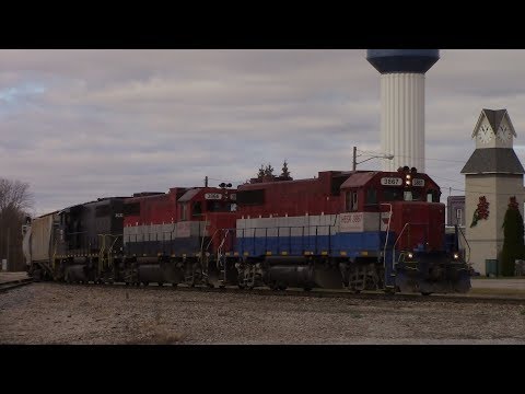 Trains in Michigan during Thanksgiving 2017! 11-22-17
