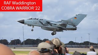 4k RAF Waddington - COBRA WARRIOR 2022 ft Gulfstream 5 , Tornado , Eurofighter Typhoon by Darrell Towler 1,844 views 1 year ago 29 minutes