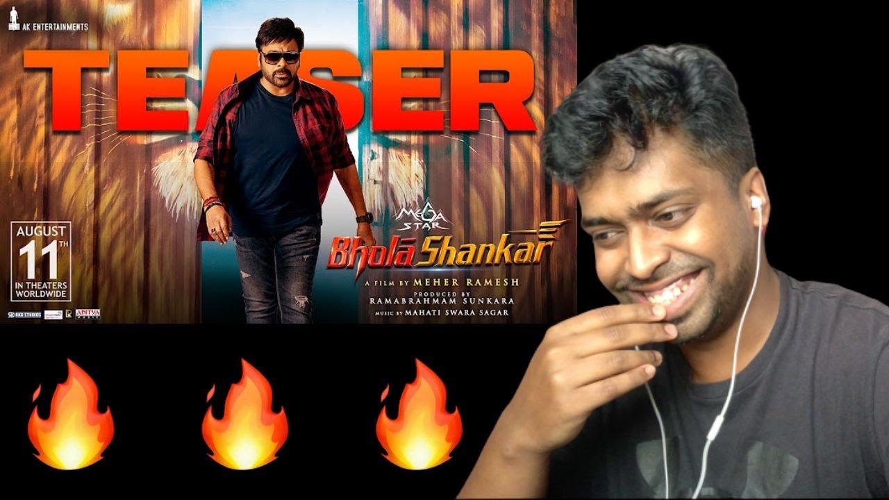 Bholaa Shankar Teaser Reaction | MegaStar Chiranjeevi, Keerthy Suresh | M.O.U | Mr Earphones