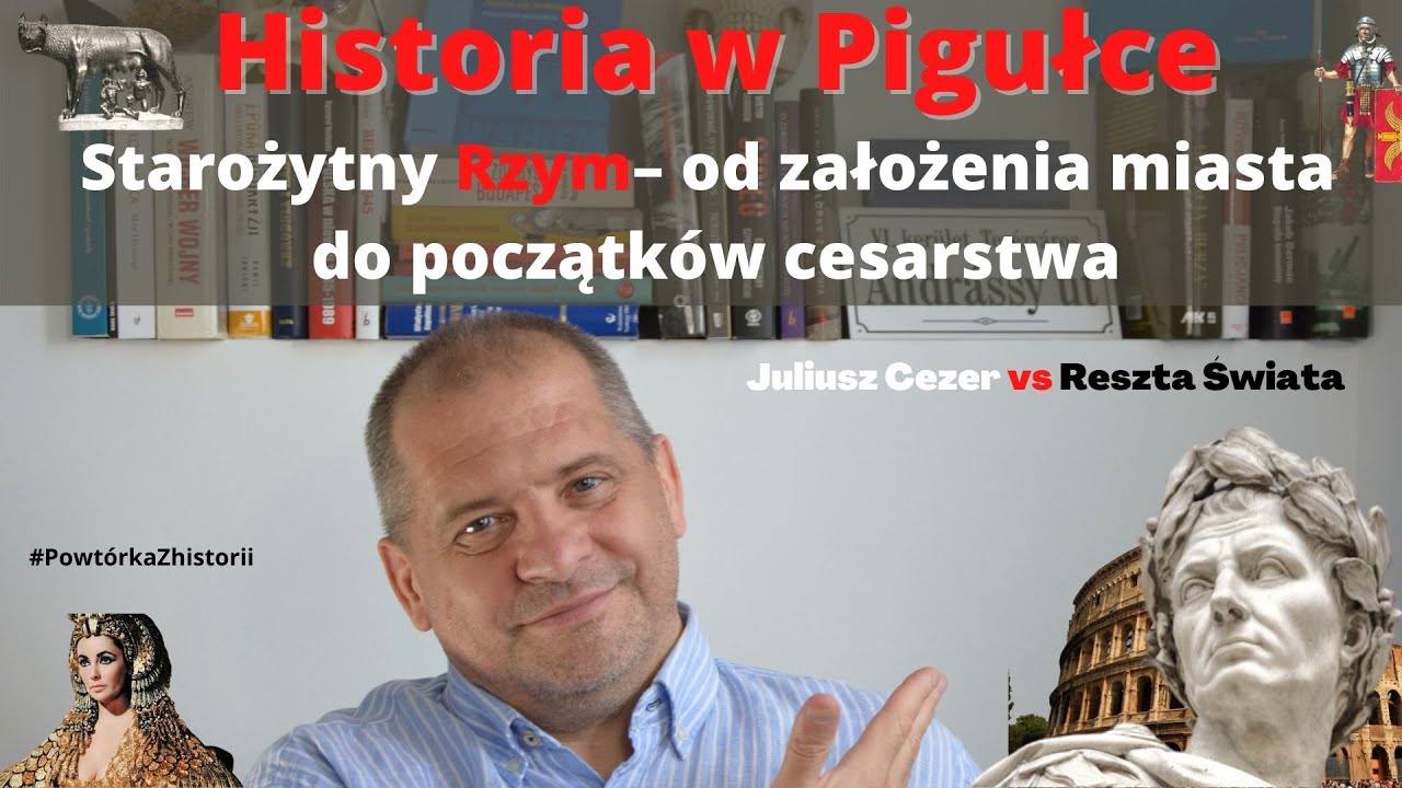 Historia w Pigułce: Starożytny Rzym – od założenia miasta do początków cesarstwa 🤞