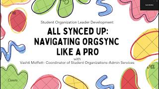 S.O.L.D. Workshop (Sept. 25) - All Synced Up: Navigating OrgSync Like A Pro
