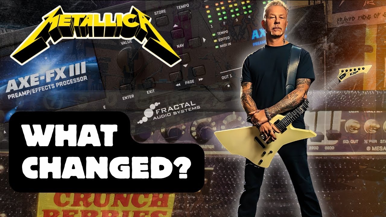 How James Hetfield Gets The Modern Metallica Guitar Tone! [Part 2 of 3]