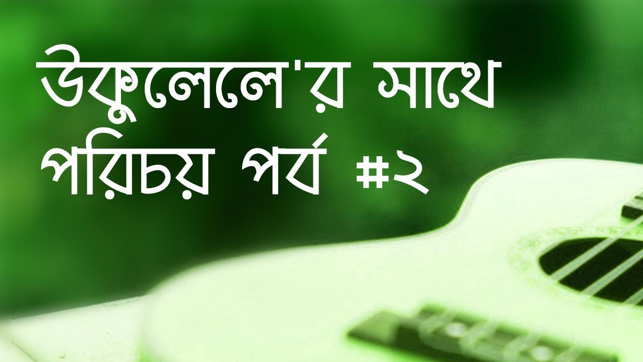 Ukulele for Absolute Beginners Part2 Bangla ukulele lesson Mr Samir