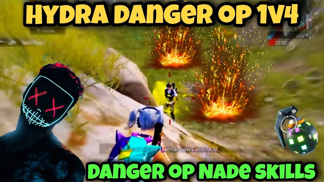 Hydra danger op 1v4 clutch🔥 | hydra danger op nade skills🔥 | Hydra op performance in scrims🔥