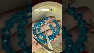 small bracelet 😱 #beads #bracelets #youtubeshorts