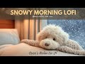 Snowy Morning Lofi ❄️ Warm Music for Cold Days (with Coco)