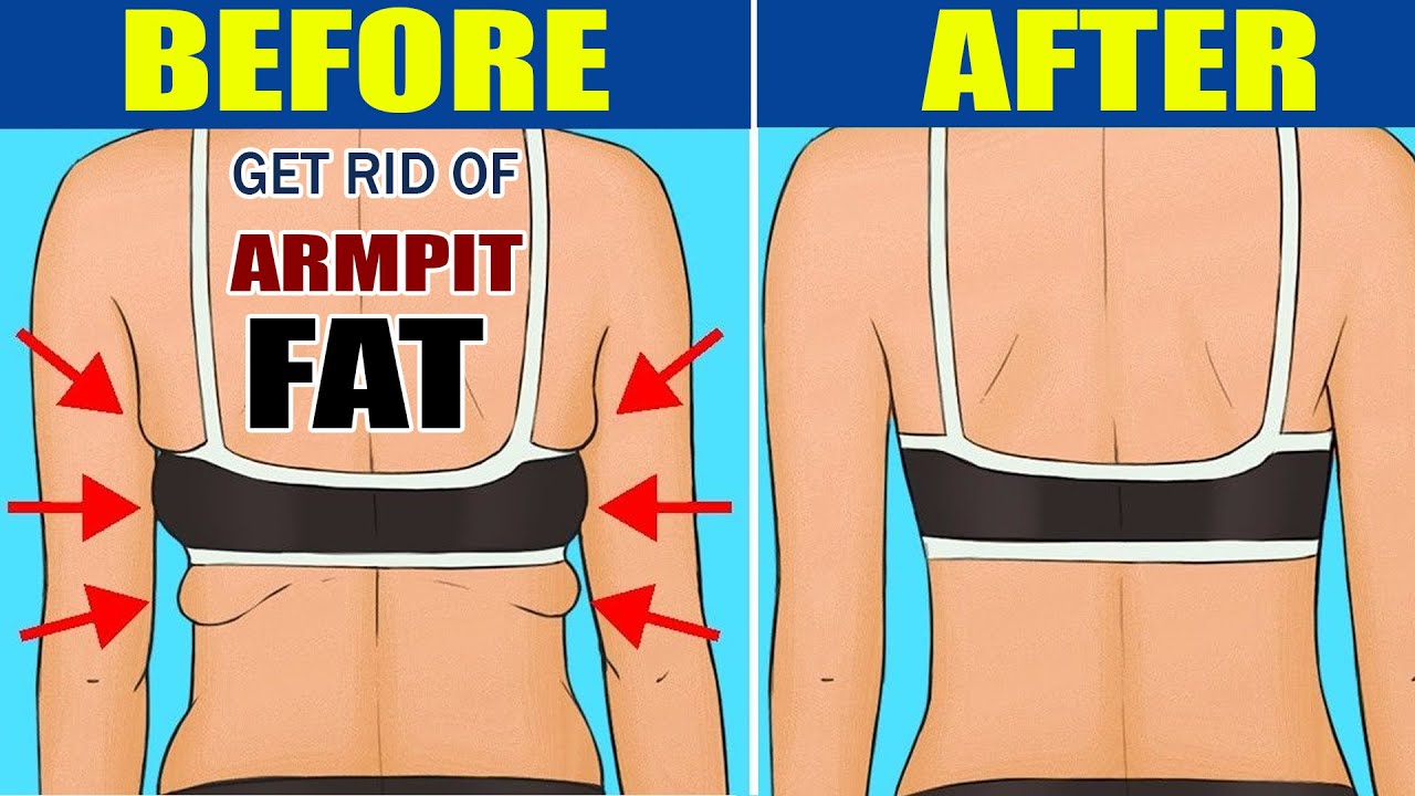 7 Min everyday to get rid of bra bulge, back fat, toned armpits - Weight  loss fat loss challenge #6 