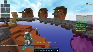 when hypixel glitches you into a block and it wins you the game