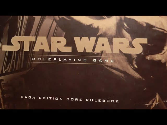 Star Wars RPG Core Rulebook 