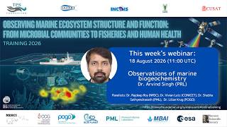 Training 2026 - Webinar 7 - Observations of marine biogeochemistry