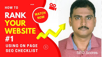 Best On page SEO Checklist [2022] | Free On Site checklist