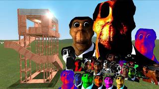 Family Obunga Nextbot Vs Towers In Garry's Mod