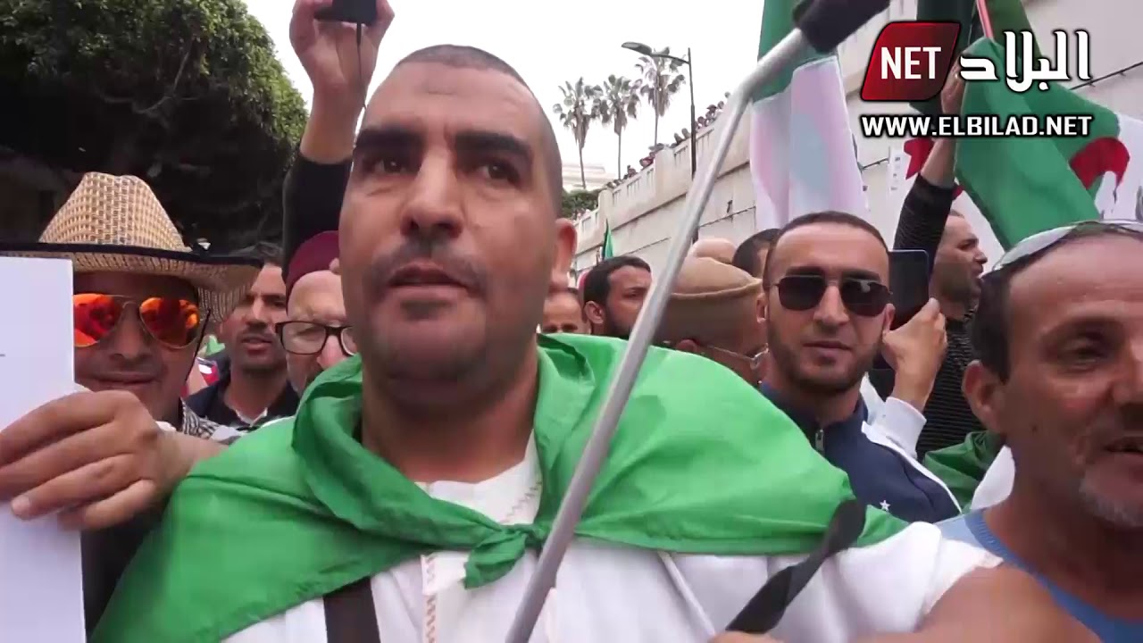 الجزائر نيجيريا مسيرة الجمعة 14 بولاية مستغانم