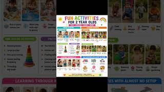 Fun indoor activities and game's for 2years old toddlers #toddlertime #childfun #kidsplaying #shorts