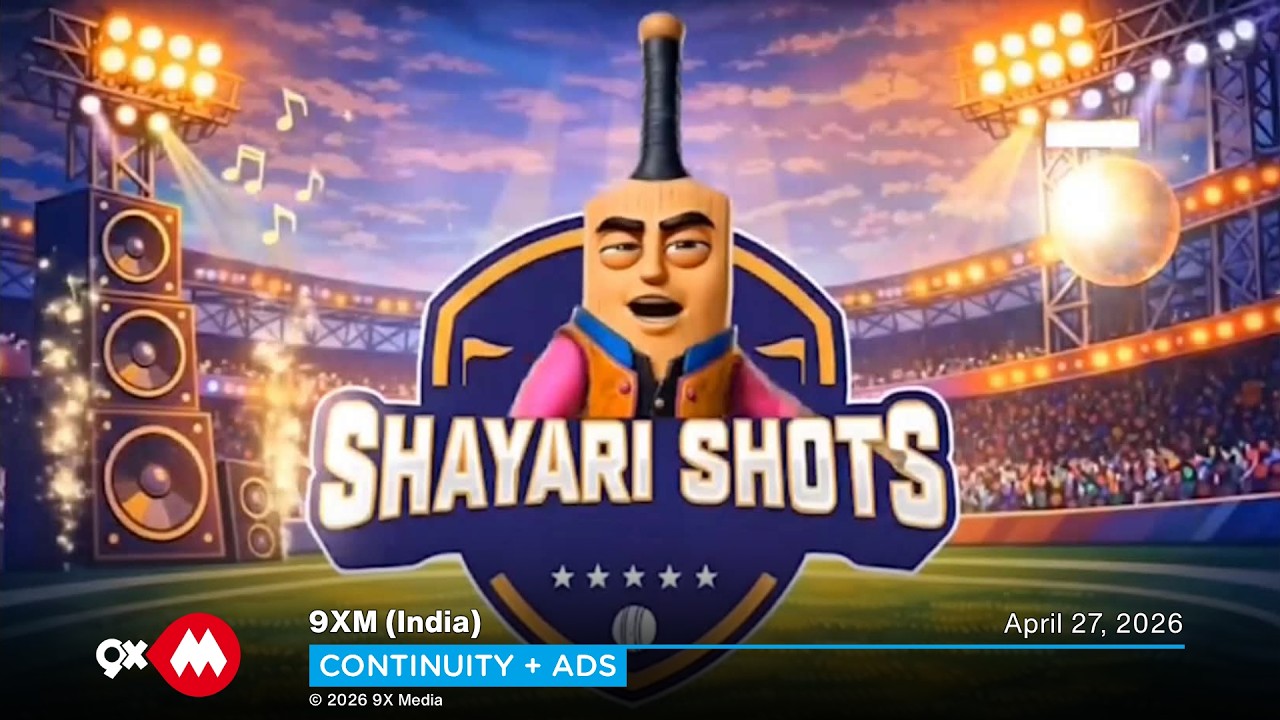 9XM (India) continuity + ads | April 27, 2026 - YouTube