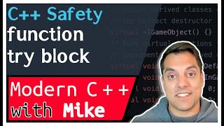 Try blocks on functions - C++ Safety part 10 of n | Modern Cpp Series Ep. 243 Wealth