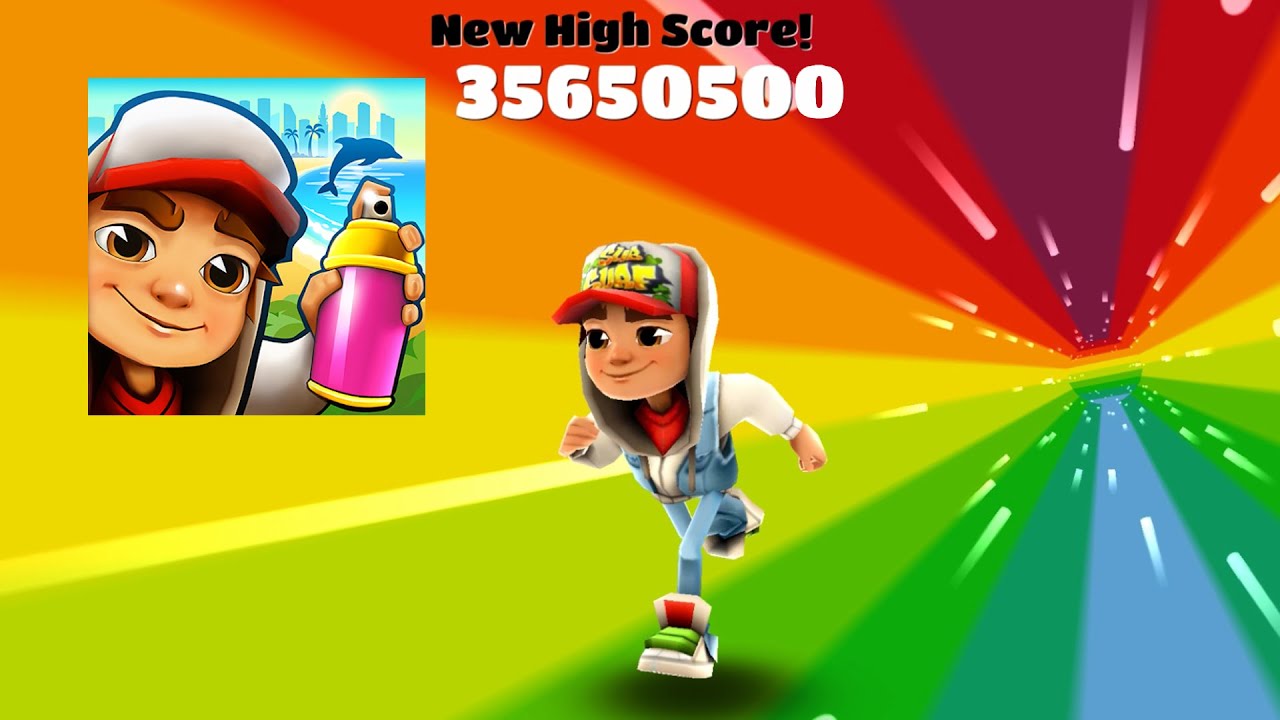 Subway Surfers World Record on X: New high score! 694,740 (April 22nd,  2018) I'm gonna try and beat 1,000,000 before summer! (May 24 for me)   / X