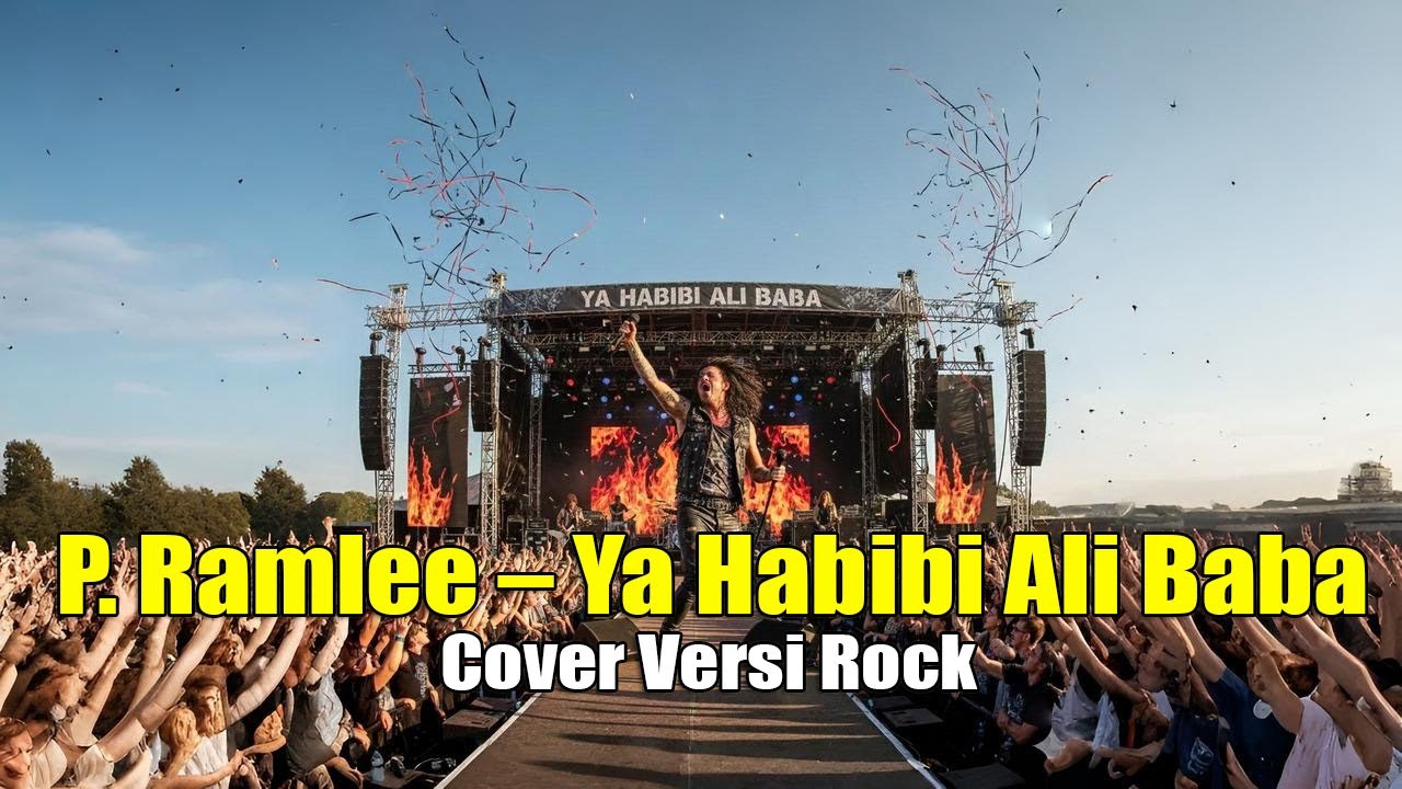 P. Ramlee – Ya Habibi Ali Baba | Cover Versi Rock Modern (LIRIK)