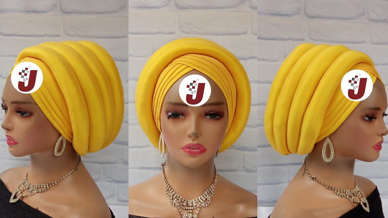 V-Shaped Turban Cap with padded Design