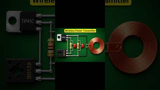 Wireless transmitter circuit       #electronics