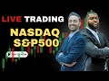 Trading en live  scalping nq et sp500