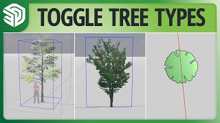 3D Tree Components and 2D Symbols in One!