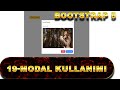 19- Bootstrap 5 Dersleri - Modal Kullanımı