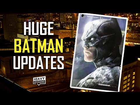 THE BATMAN 2021 UPDATES: Batsuit & Batmobile Details, Gotham & Bruce Wayne Look,