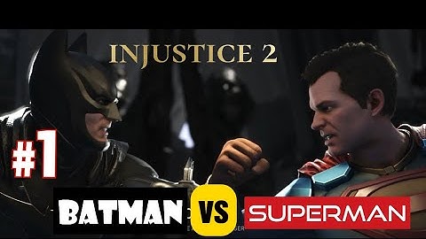 Batman vs superman fight gameplay/walkthrough part -1/injustice2/Android/