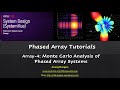 Array-4: Monte Carlo Analysis of Phased Array Systems