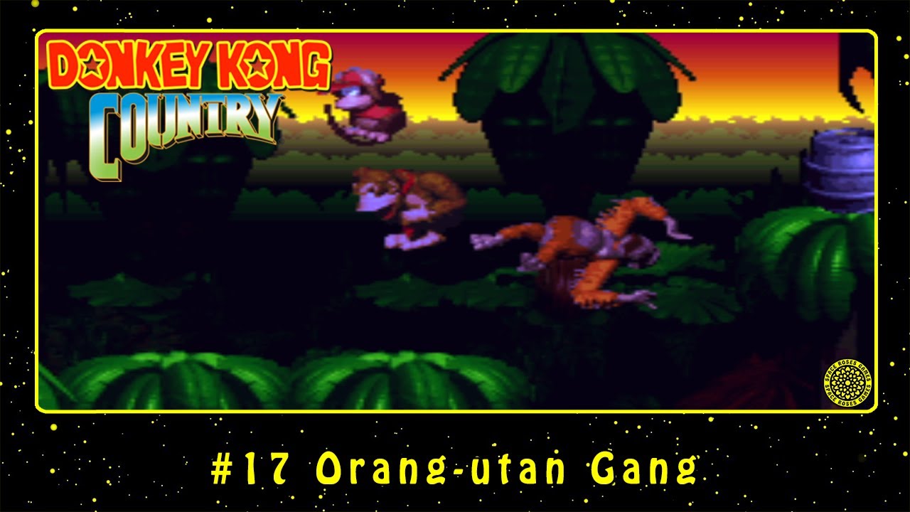 Donkey Kong Country (SNES) 17 Orangutan Gang YouTube