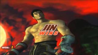 Tekken 5: Jin Kazama All Intros & Win Poses