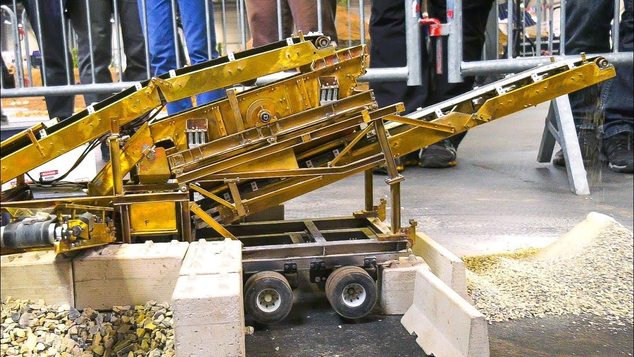 Rc Structure Machine UNIQUE RC MODEL STONE CRUSHER MACHINE!! RC TOWER CRANE! RC CONSTRUCTION ...