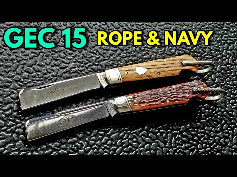 GEC Rope Knife & Navy Knife - Overview and Review