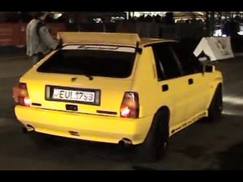 Lancia Delta HF Integrale EVO Vs. Lada Omega MV6 - YouTube