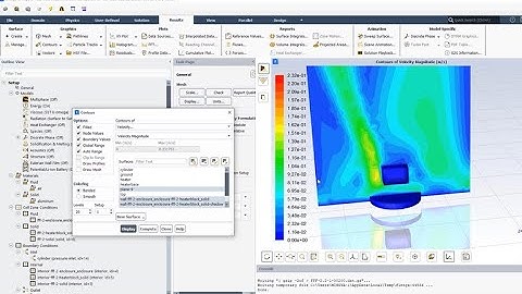 Thermal simulation in ANSYS Fluent