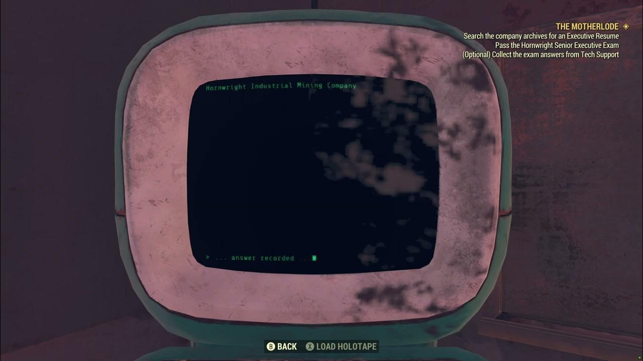 FALLOUT 76 - PASS THE HORNWRIGHT SENIOR EXECUTIVE EXAM GUIDE [ANSWERS