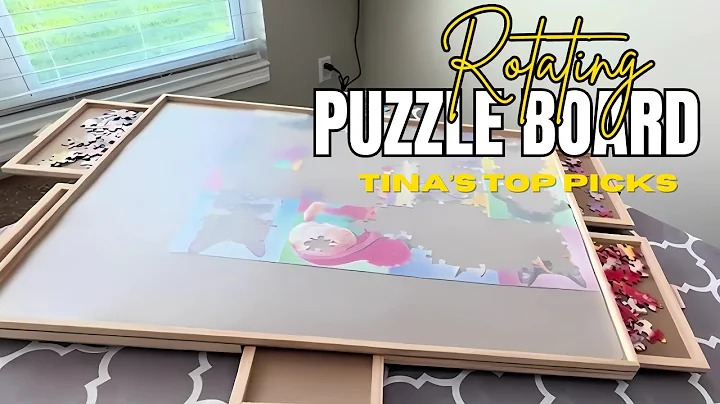 1500 Pieces Rotating Puzzle Board With Six Drawers And Spins On Lazy Susan. See It In Action.