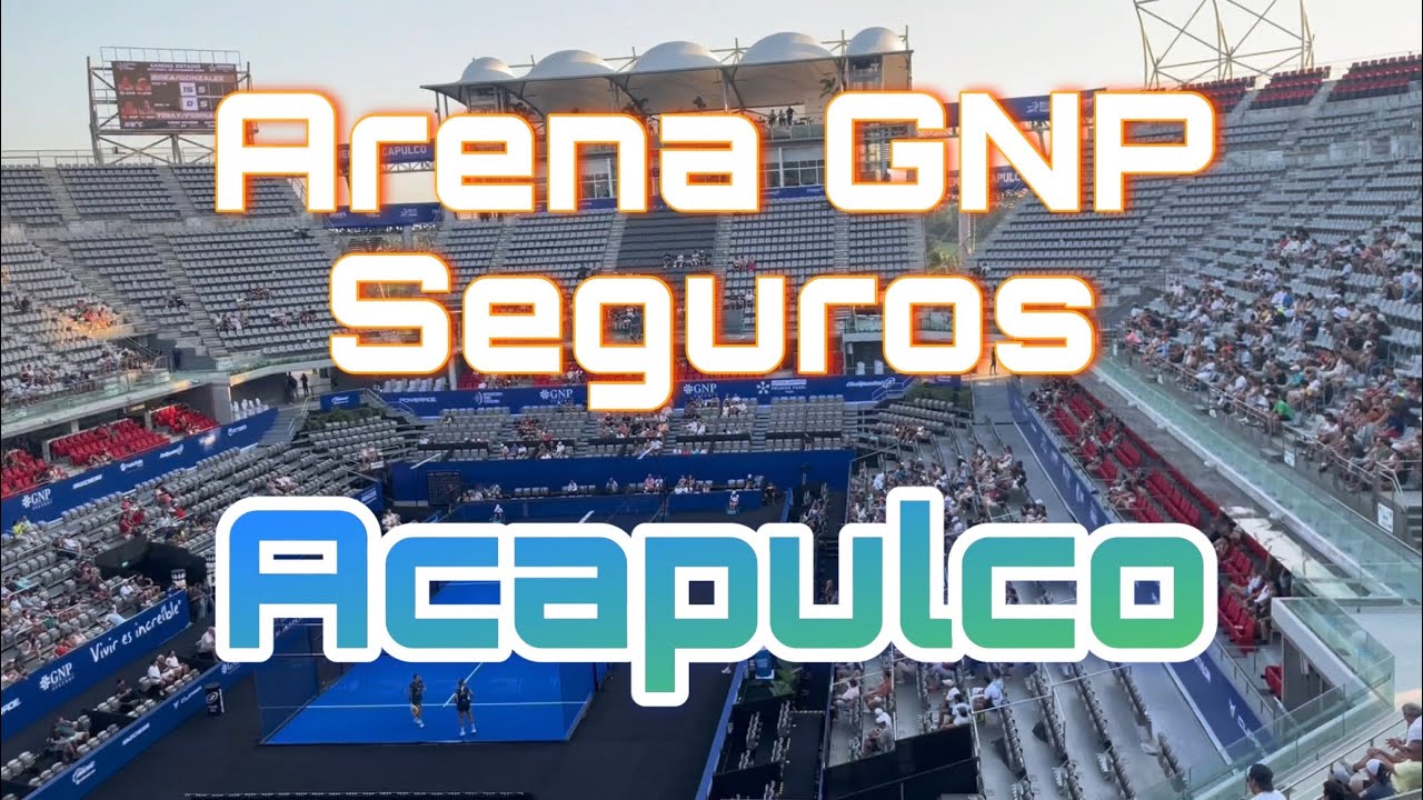 Visitando la Arena GNP seguros en Acapulco (sede del abierto de ...
