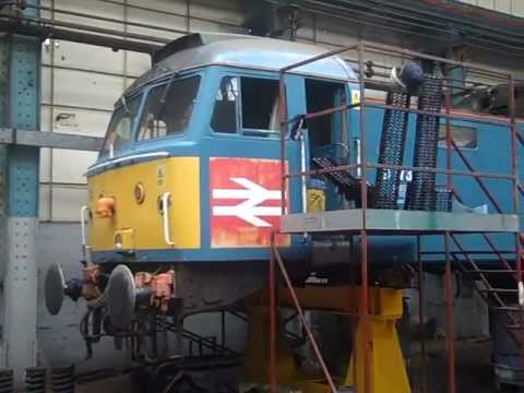 eastleigh railway works tour