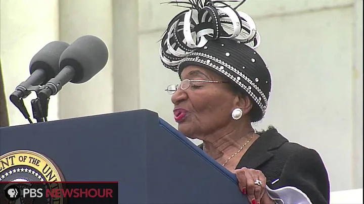 Christine King Farris Tells Crowd at March Anniver...