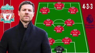 LIVERPOOL PREDICTED LINE-UP UNDER XABI ALONSO ☑️🔥 WITH TRANSFER NEWS 2024