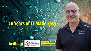 David Peake 20 Years Of It Made Easy With Lighthouse Beach It