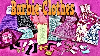 Barbie fashionistas outfits-- Barbie Fasion  Pack  party Clothes New-Barbie kıyafetleri