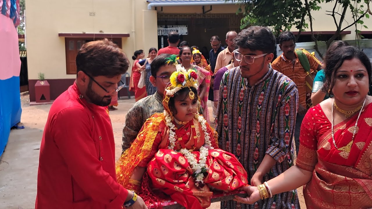 Amader barir kumari pujo...#dailyvlog #bhabanandapur #kalna