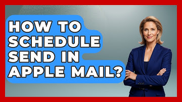 How To Schedule Send In Apple Mail? - TheEmailToolbox.com