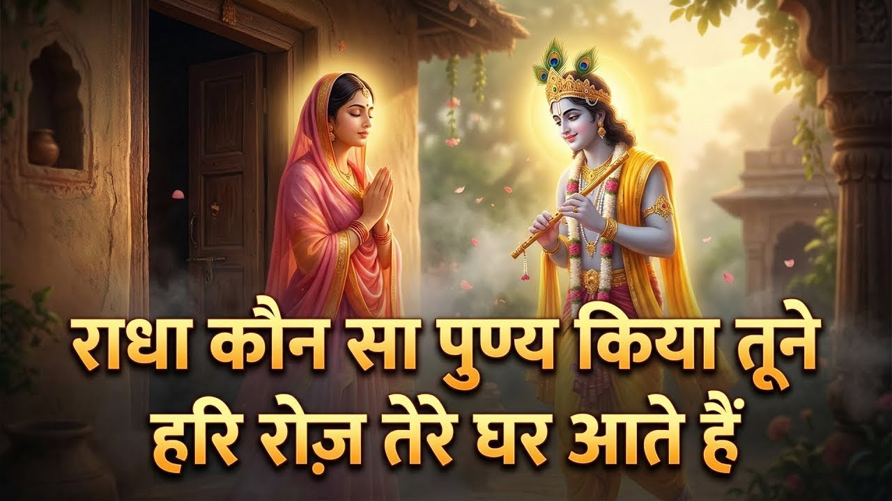 राधा कौन सा पुण्य किया तूने | Radha Krishna Bhajan | Heart Touching Bhajan |  New Bhajan 2026